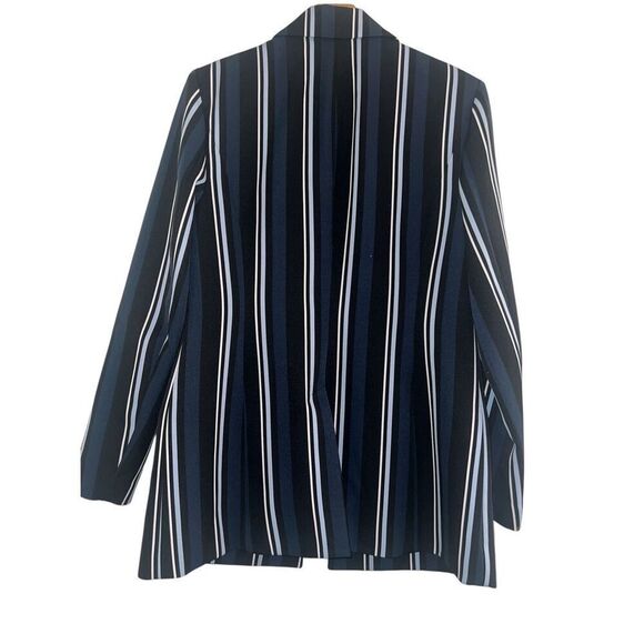 ✨INC Women's Striped Blazer Sz Medium Jacket✨ - Picture 5 of 10